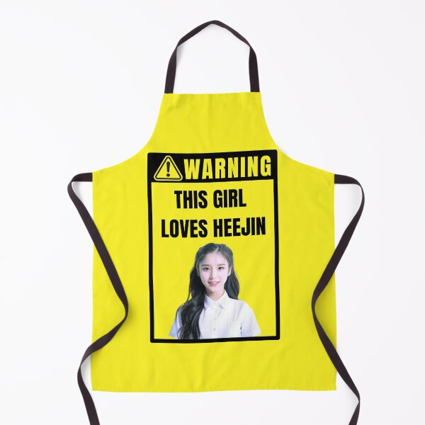 Item preview, loona warning sign: heejin (female) designed and sold by loonaluvdesigns.