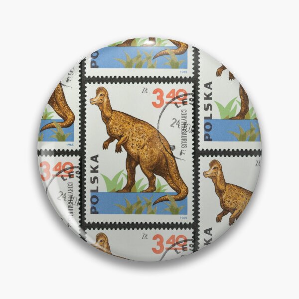 Item preview, Polska Stamp Poland Dinosaur Corythosaurus  designed and sold by 2AGoodHome.