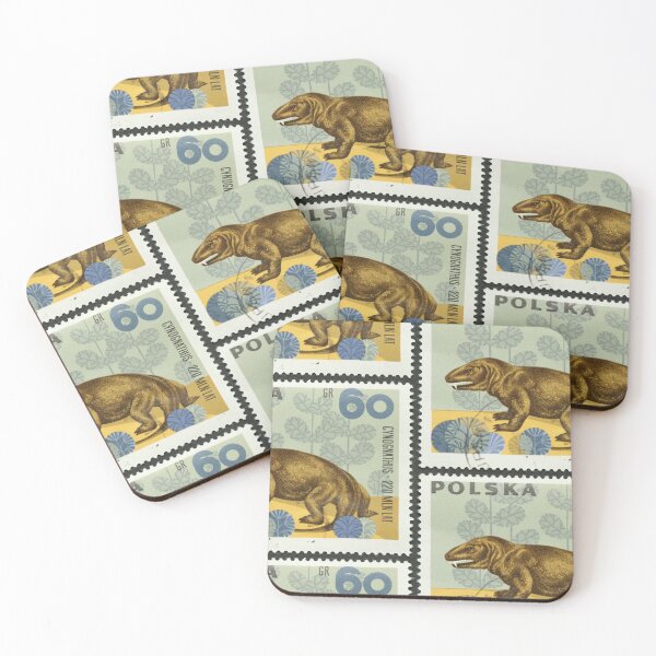 Item preview, Polska Sello Polonia Dinosaurio Cynognathus designed and sold by 2AGoodHome.