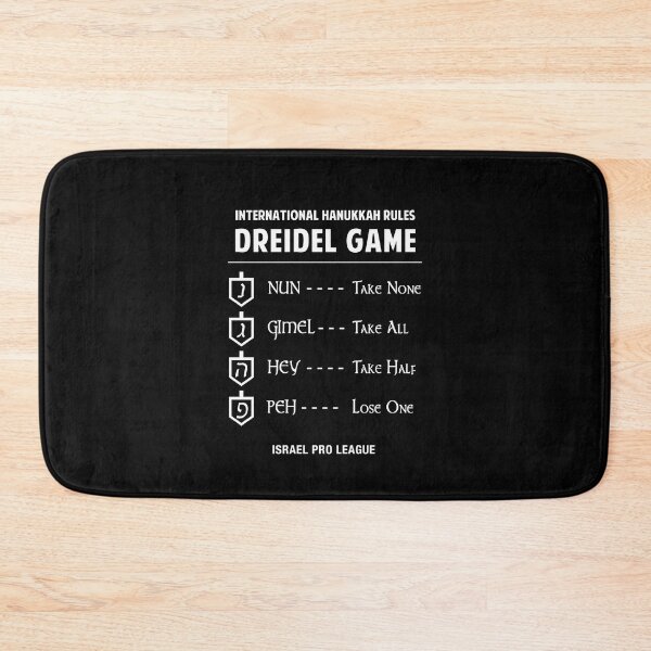 Item preview, Dreidel Game Rules - Israel designed and sold by twHistory.