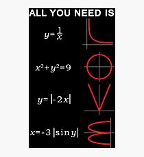 All you need is... Photographic Print
