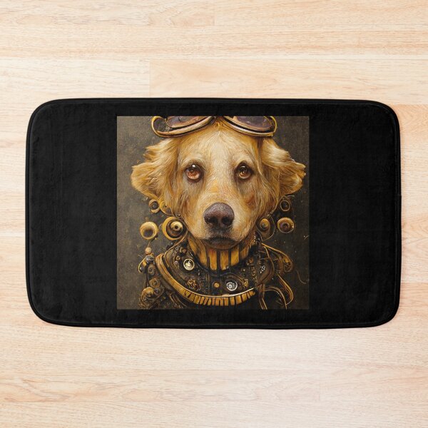Item preview, Steampunk Dog (Golden Retriever) designed and sold by Artsytee Lab.