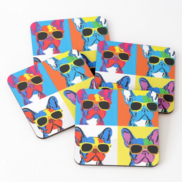 Item preview, Cool Pop Art French Bulldog designed and sold by snufflin-stan.