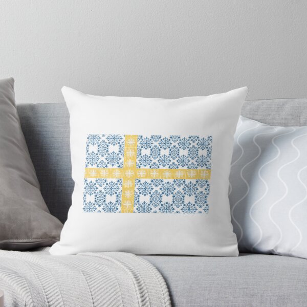 Item preview, Swedish Embroidered Flag designed and sold by karekorn78.