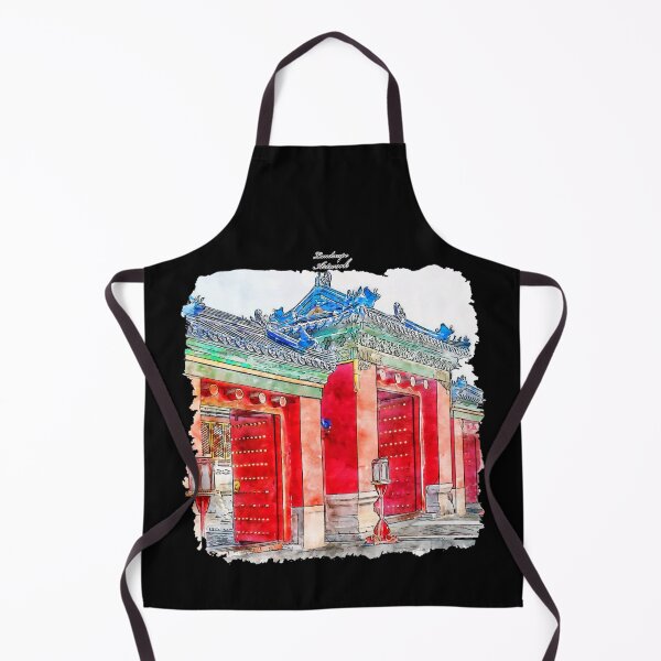 Item preview, Landscape Artwork Chinese Temple designed and sold by darknessjeff86.