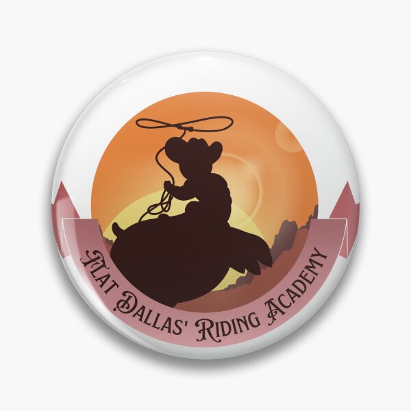 Item preview, The Flat Dallas' Riding Academy Logo designed and sold by spirit-fly.