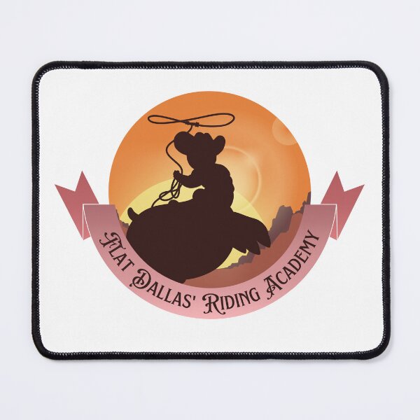 Item preview, The Flat Dallas' Riding Academy Logo designed and sold by spirit-fly.