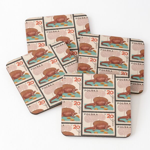 Item preview, Polska Stamp Poland Dinosaur Edaphosaurus  designed and sold by 2AGoodHome.