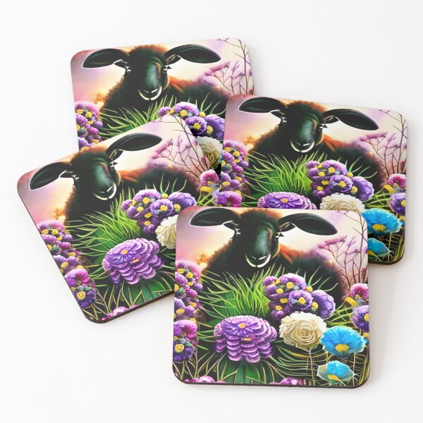 Item preview, Black Sheep In My Flower Bed designed and sold by RitaMaye.