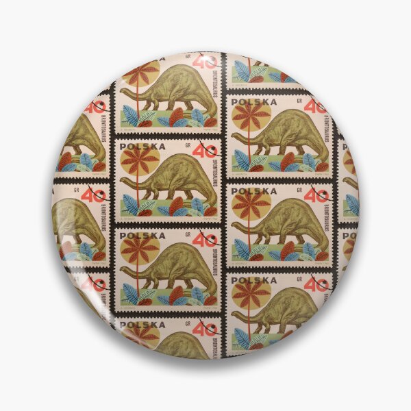 Item preview, Polska Stamp Poland Dinosaur brontosaurus  designed and sold by 2AGoodHome.