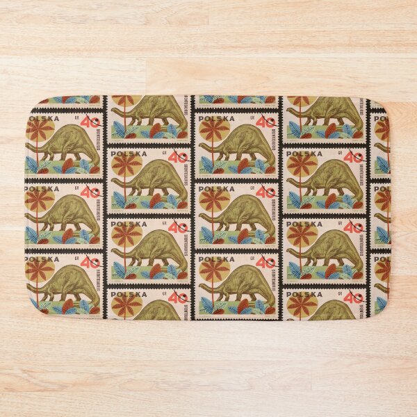 Item preview, Polska Stamp Poland Dinosaur brontosaurus  designed and sold by 2AGoodHome.