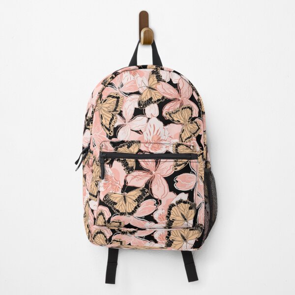 Item preview, Floral vector pattern with butterflies designed and sold by Mashusha-art.