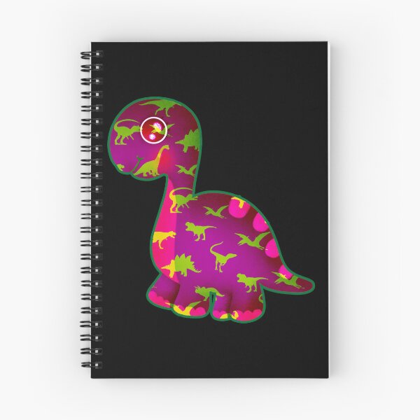 Item preview, Pink Diplodocus Dinosaur Patterns designed and sold by Astralia.