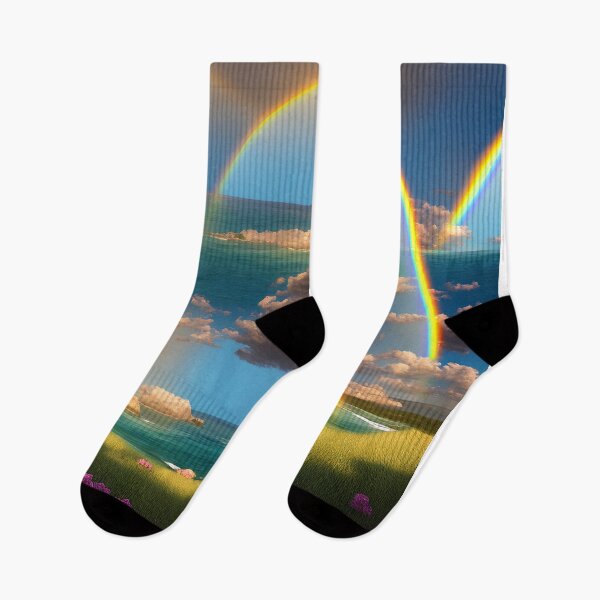 Item preview, Rainbows seen over the sea designed and sold by David-Howells.