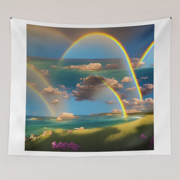 Item preview, Rainbows seen over the sea designed and sold by David-Howells.