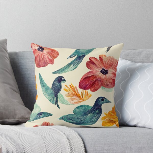 Artikelvorschau, Bunter Aquarellkolibri und Blumen 21 entworfen und verkauft von printiesart.