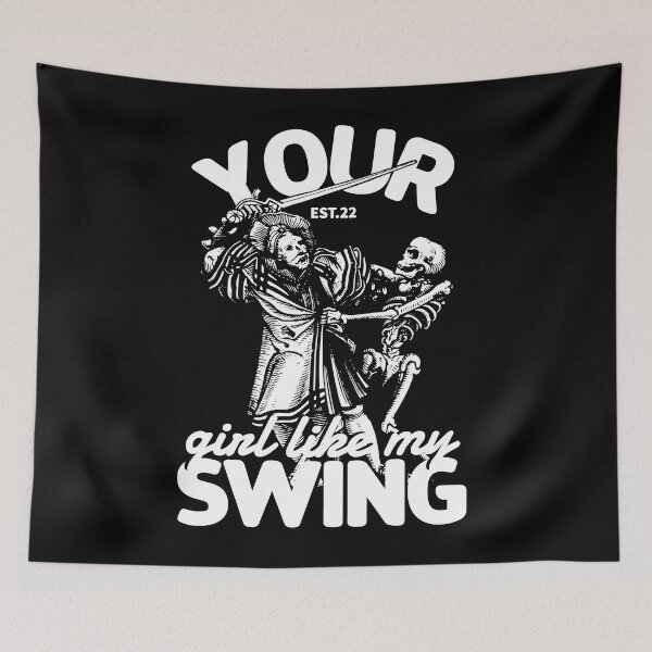 Item preview, YOUR GIRL LIKE MY SWING designed and sold by GAADesignz.