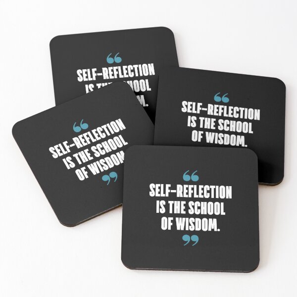 Item preview, Self-reflection is the school of wisdom. designed and sold by 1Lio.