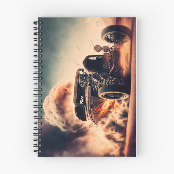 Item preview, Hot Rod Desert Burnout #2, a perfect gift for all American Muscle Car fans designed and sold by RodZnRoll.