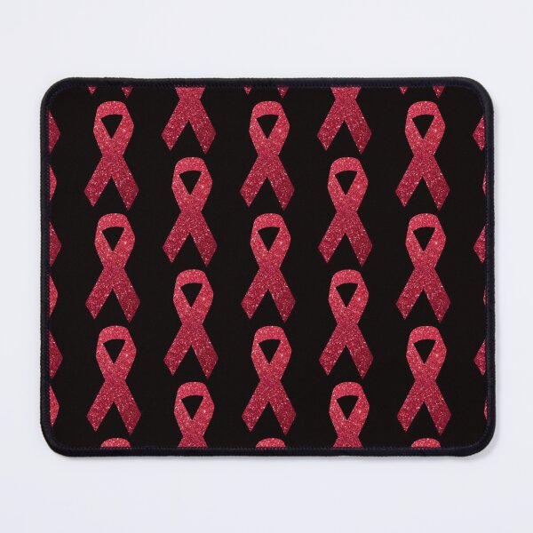 Item preview, Red Faux Glitter Awareness Ribbon designed and sold by Felicity-K.
