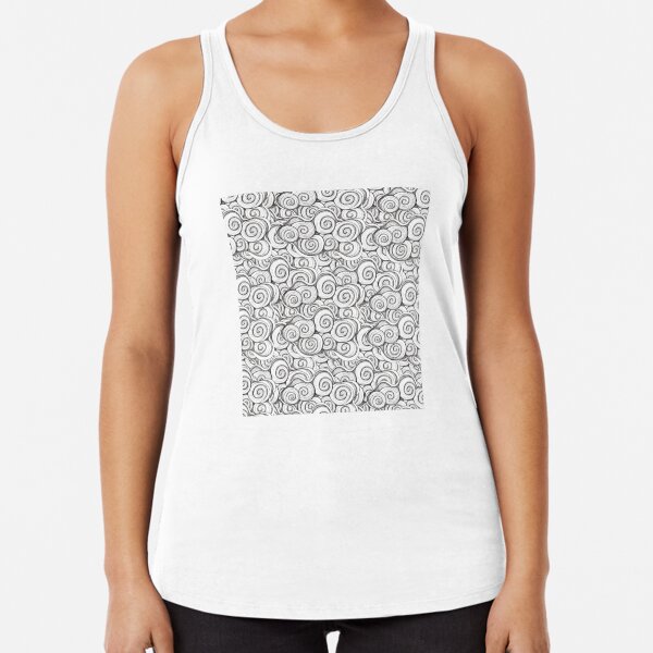 Up in the Clouds Racerback Tank Top