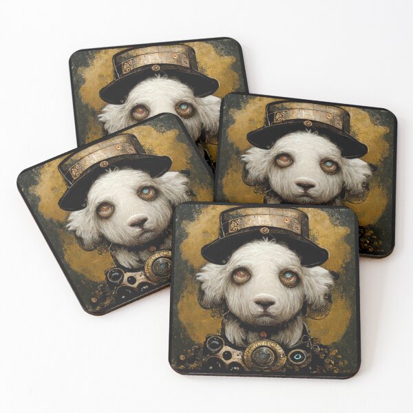 Item preview, Steampunk Dog (Terrier) designed and sold by Artsytee Lab.