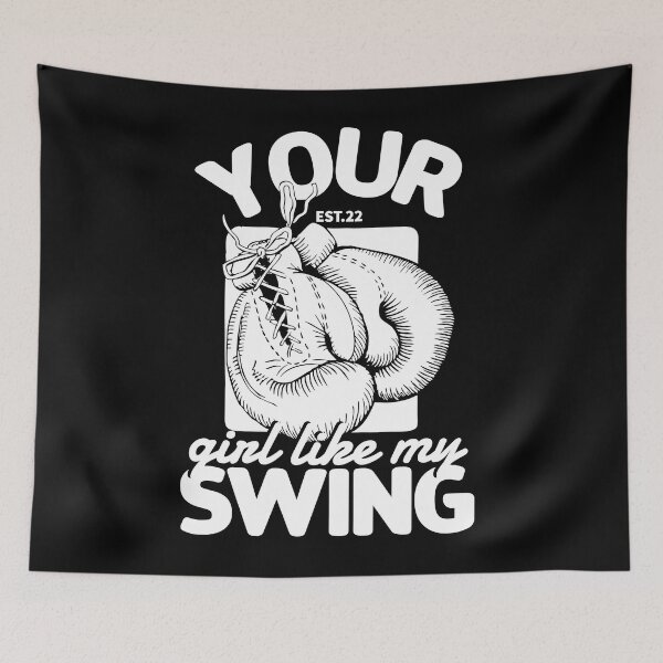 Item preview, YOUR GIRL LIKE MY SWING designed and sold by GAADesignz.