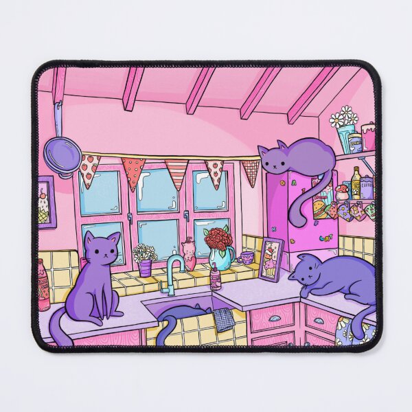 Item preview, Kitties in the Kitchen designed and sold by Heckya.