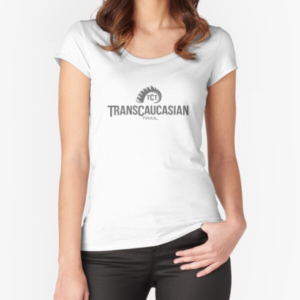 TCT T-shirts: Women's (Grey Logo) Fitted Scoop T-Shirt