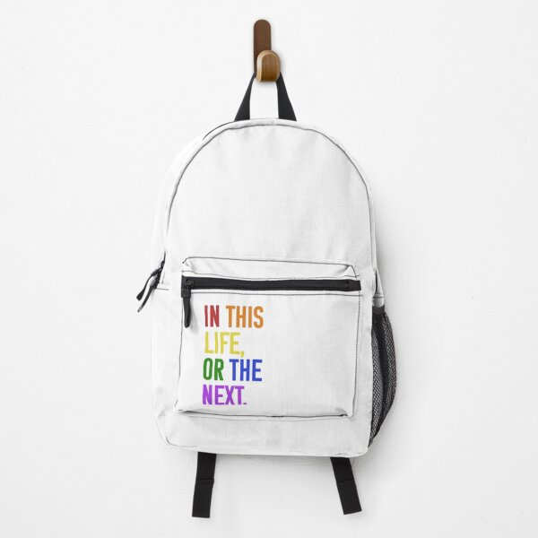 Item preview, In this life or the next (rainbow text) - Warrior Nun designed and sold by Queerdelion.