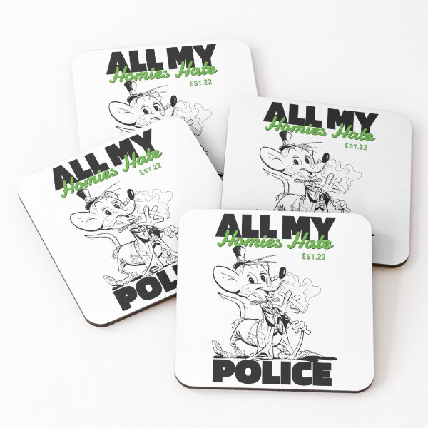Item preview, ALL MY HOMIES HATE POLICE designed and sold by GAADesignz.
