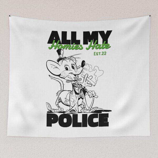 Item preview, ALL MY HOMIES HATE POLICE designed and sold by GAADesignz.