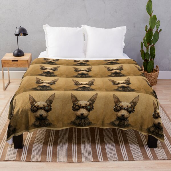 Item preview, Steampunk Dog (Terrier) designed and sold by Artsytee Lab.