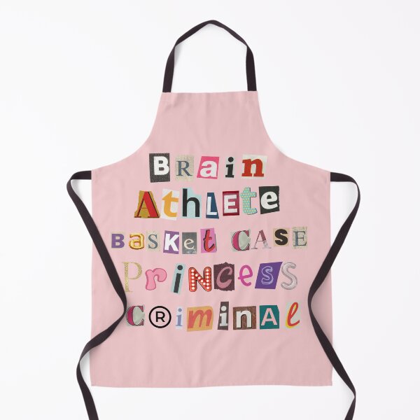 Item preview, Brain Athlete Basket Case Princess Criminal Breakfast Club Print designed and sold by Femme Pastel Collective.