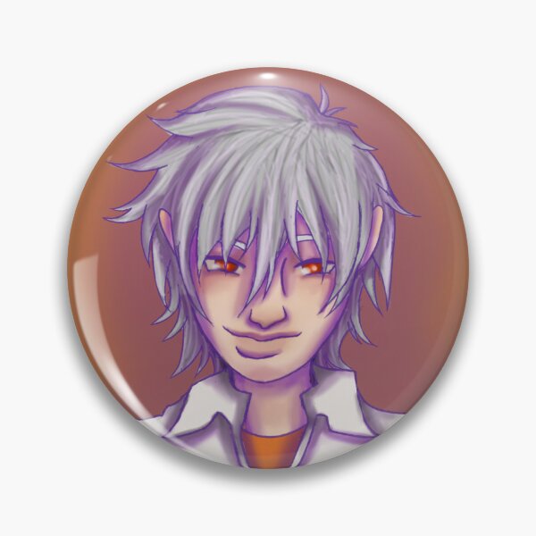 Item preview, kaworu sticker/pin designed and sold by anticlimaxi.