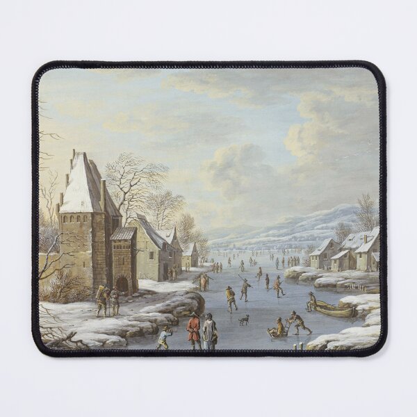 Item preview, Vintage Ice Skating Village designed and sold by tomorrowsart.