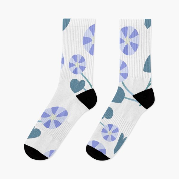 Item preview, Flower Calendar 0702 | Blue Morning Glory designed and sold by oumestudio.