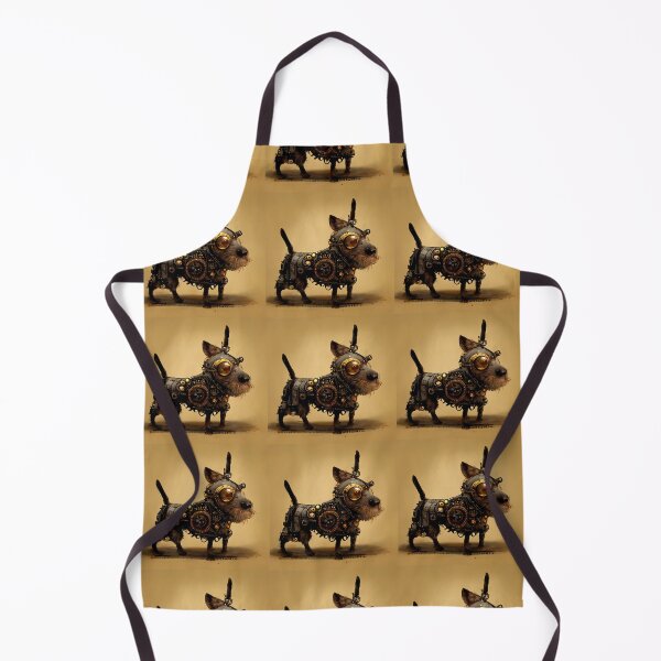 Item preview, Steampunk Dog (Terrier) designed and sold by Artsytee Lab.