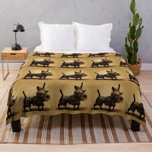 Item preview, Steampunk Dog (Terrier) designed and sold by Artsytee Lab.