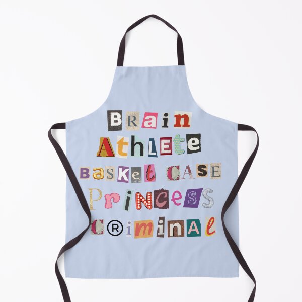 Item preview, Brain Athlete Basket Case Princess Criminal Breakfast Club Print designed and sold by Femme Pastel Collective.