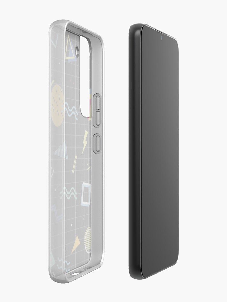 Alternate view of Eldram's Eighties Abstract 02 Samsung Galaxy Phone Case