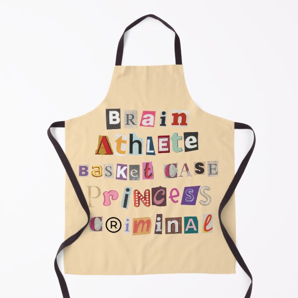 Item preview, Brain Athlete Basket Case Princess Criminal Breakfast Club Print designed and sold by Femme Pastel Collective.