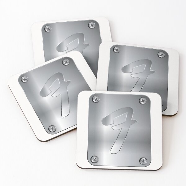 Item preview, Fender logo music guitar metal plate designed and sold by MAD  Graphics.