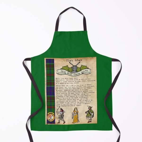 Item preview, Clan Adam Family History Poster designed and sold by BagTown Clans.