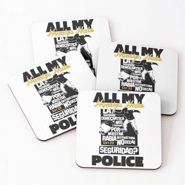 Item preview, ALL MY HOMIES HATE POLICE designed and sold by GAADesignz.