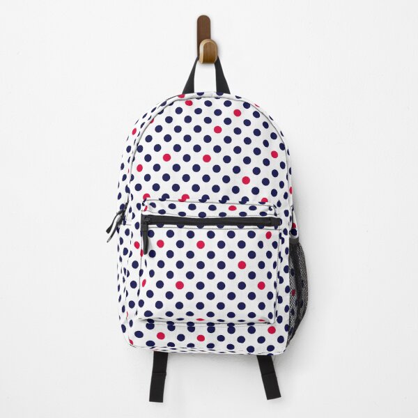 Item preview, Red blue polka dot designed and sold by fuzzyfox.