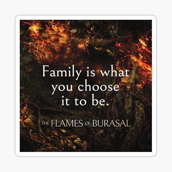 Family is what you choose it to be Sticker