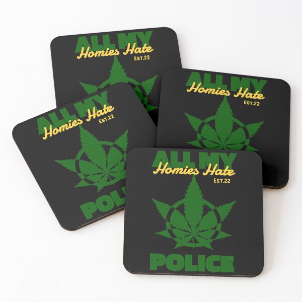 Item preview, ALL MY HOMIES HATE POLICE designed and sold by GAADesignz.