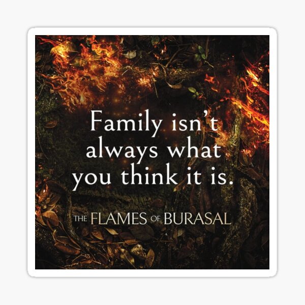 Family isnt always what you think sticker Sticker