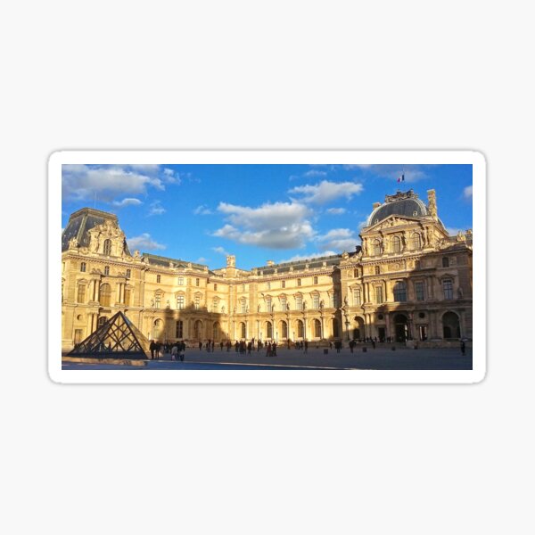 Item preview, Evening Light at the Louvre designed and sold by Alex Cassels.